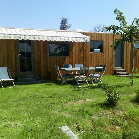 Mobil Home Vintage A La Ferme Des Buttons Rosnay  المظهر الخارجي الصورة
